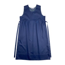 訂製背心連衣裙公司制服  自訂圓領綁帶公司制服  寶藍色  公司制服專門店  孕婦裝 銀行客戶服務 128*60TC  UN182 訂製背心連衣裙公司制服  自訂圓領綁帶公司制服  寶藍色  公司制服專門店  孕婦裝 銀行客戶服務 128*60TC  UN182